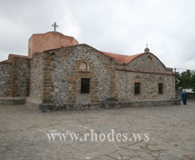Church of Asklipios on island Rhodes Greece