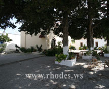 Church of Isrios on island Rhodes Greece