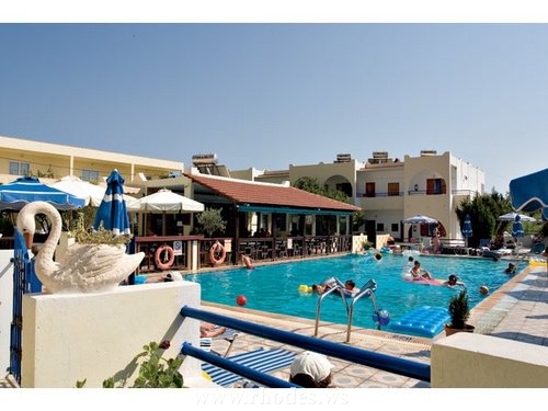 Hotel Chryssanthi | Pefki | Island Rhodes | Swimming pool & bar