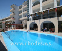 Pool of Hotel Panorama in Rhodes town- Rhodes - Greece
